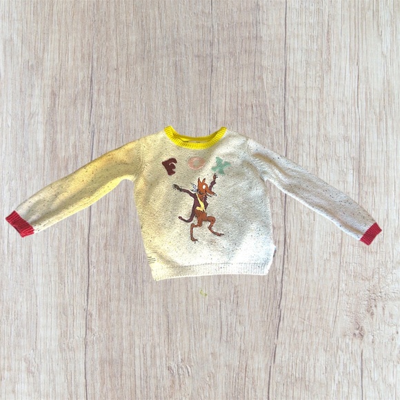 4-5 Marks & Spencer Mr. Fox Sweater - Picture 1 of 3